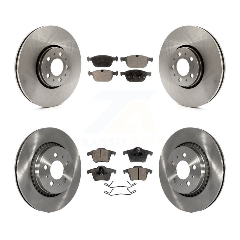 Transit Auto K8F-101453 Disc Brake Kit for 2003-2014 Volvo XC90 - Front and Rear product image