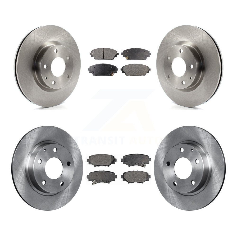 Transit Auto K8F-101465 Disc Brake Kit for 2014-2018 Mazda 3, Mazda 3 Sport - Front and Rear product image