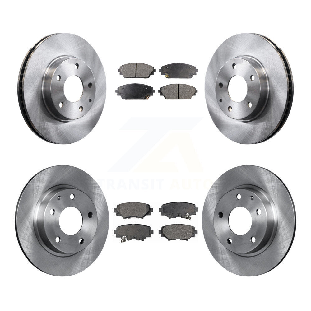 Transit Auto K8F-101469 Disc Brake Kit for 2014-2018 Mazda 3, Mazda 3 Sport - Front and Rear product image