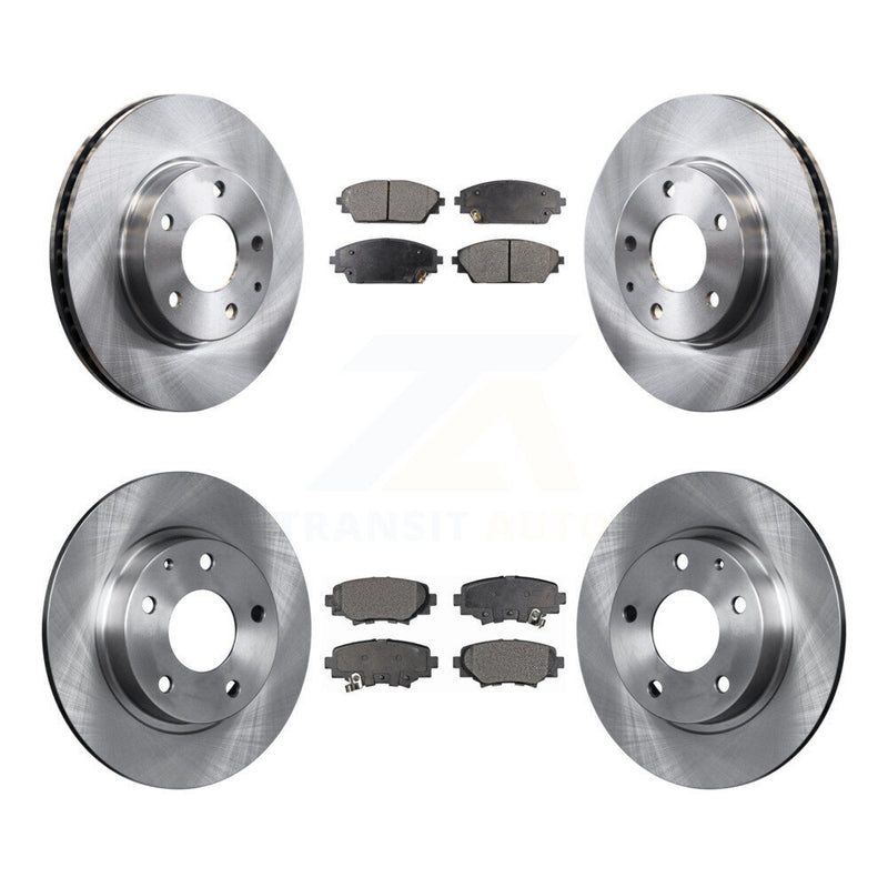 Transit Auto K8F-101469 Disc Brake Kit for 2014-2018 Mazda 3, Mazda 3 Sport - Front and Rear product image