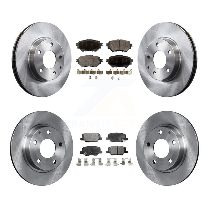 Transit Auto K8F-101471 Disc Brake Kit for 2014-2018 Mazda 3, Mazda 3 Sport - Front and Rear product image