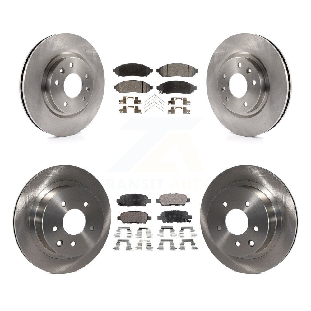 Transit Auto K8F-101472 Disc Brake Kit for 2015 Nissan LEAF - Front and Rear product image