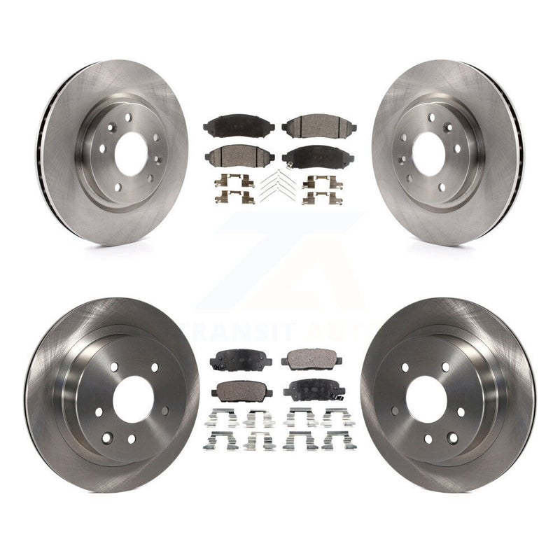 Transit Auto K8F-101472 Disc Brake Kit for 2015 Nissan LEAF - Front and Rear product image