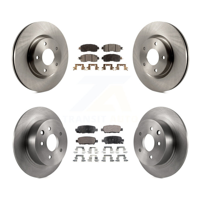 Transit Auto K8F-101477 Disc Brake Kit for 2013-2023 Nissan Altima - Front and Rear product image