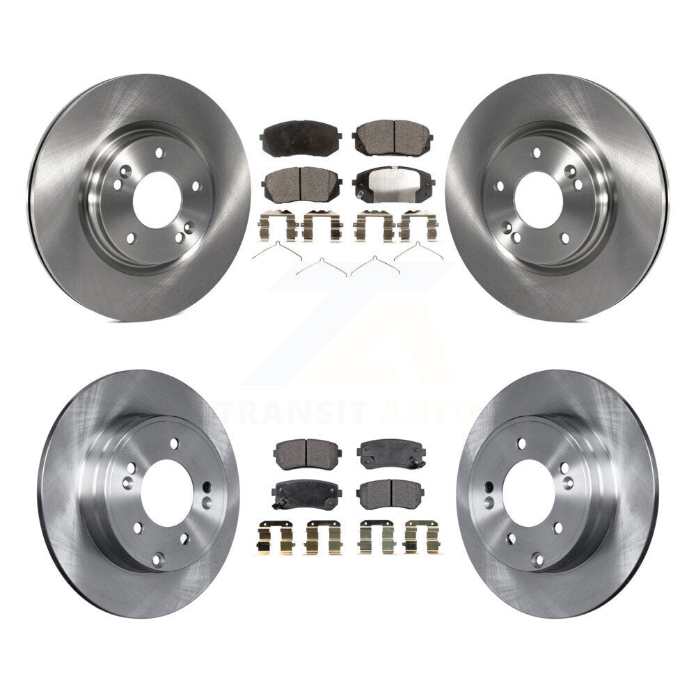Transit Auto K8F-101482 Disc Brake Kit for 2016 Hyundai Sonata - Front and Rear product image