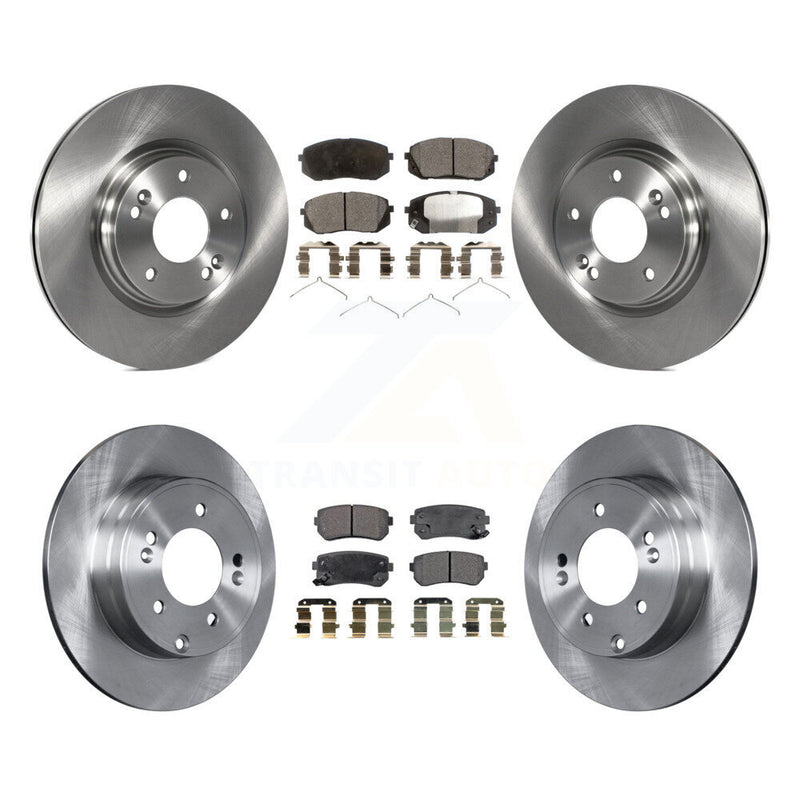 Transit Auto K8F-101482 Disc Brake Kit for 2016 Hyundai Sonata - Front and Rear product image