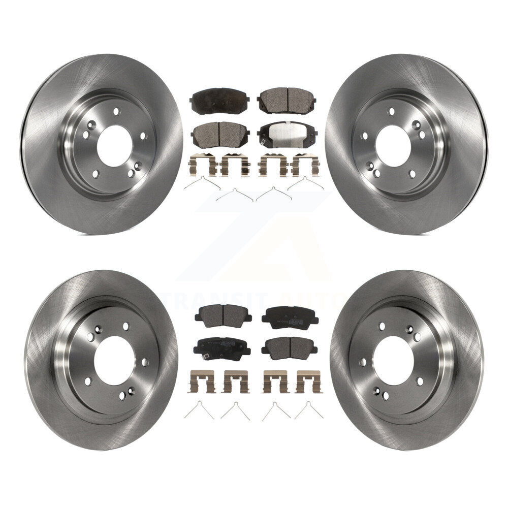 Transit Auto K8F-101483 Disc Brake Kit for 2017-2019 Kia Optima - Front and Rear product image