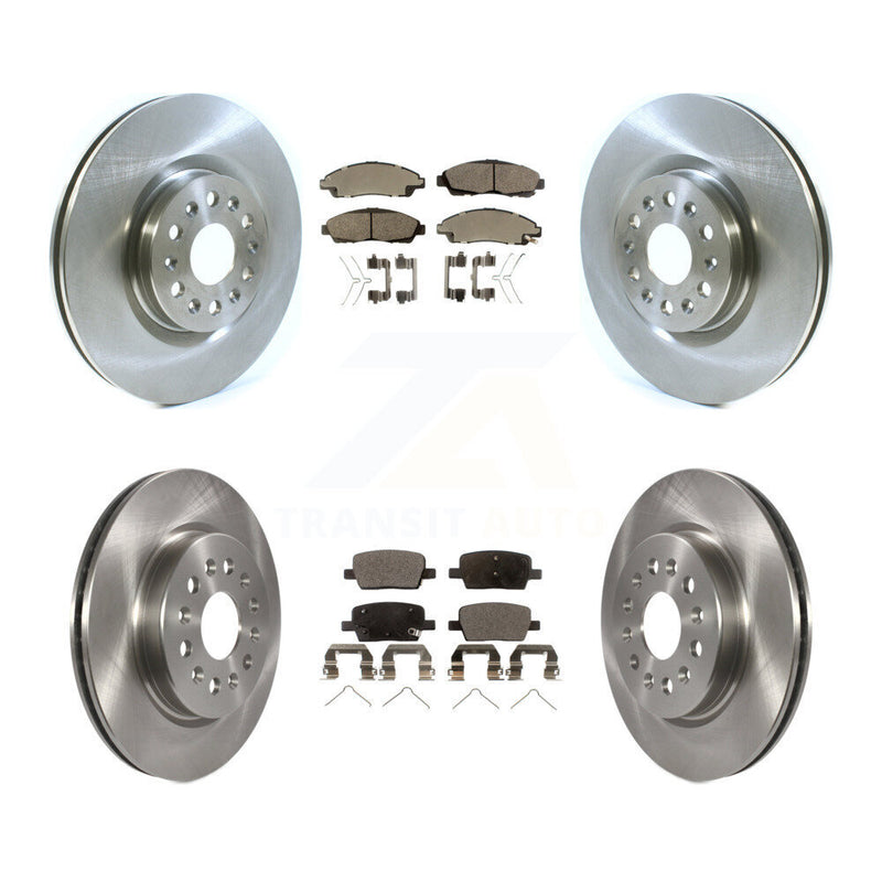 Transit Auto K8F-101496 Disc Brake Kit for 2017-2020 Cadillac XT6, Buick Enclave, Cadillac XT5 - Front and Rear product image