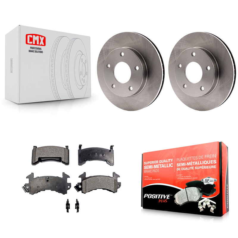 Transit Auto K8F-101497 Disc Brake Kit for 1980-1985 Oldsmobile Toronado, Buick Riviera, Cadillac Eldorado & more - Rear product image