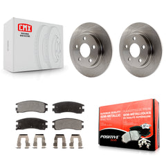 Transit Auto K8F-101511 Disc Brake Kit for 2000-2005 Pontiac Bonneville, Buick Park Avenue, Cadillac Eldorado & more - Rear product image