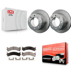 Transit Auto K8F-101516 Disc Brake Kit for 2001-2010 Chevrolet Silverado 3500 Classic, Chevrolet Silverado 3500 HD, GMC Sierra 3500 HD & more - Rear product image