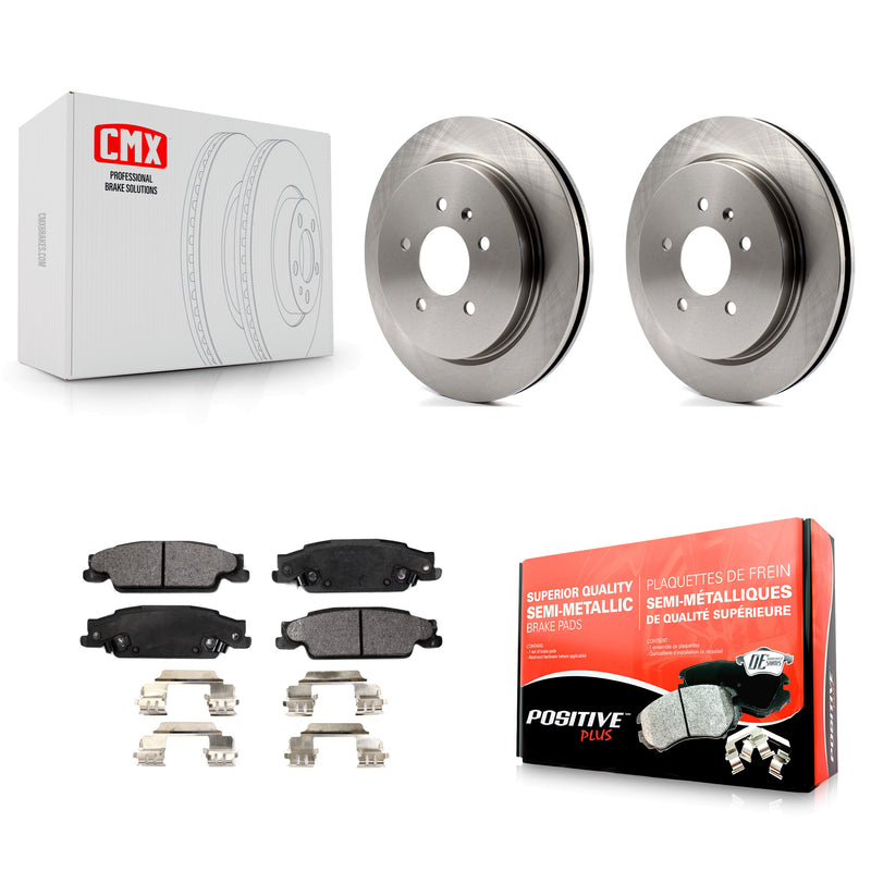 Transit Auto K8F-101524 Disc Brake Kit for 2003-2011 Cadillac CTS, Cadillac STS - Rear product image