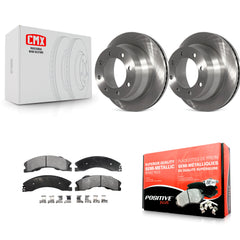Transit Auto K8F-101546 Disc Brake Kit for 2009-2020 Chevrolet Express 4500, Chevrolet Express 3500, GMC Savana 3500 & more - Rear product image
