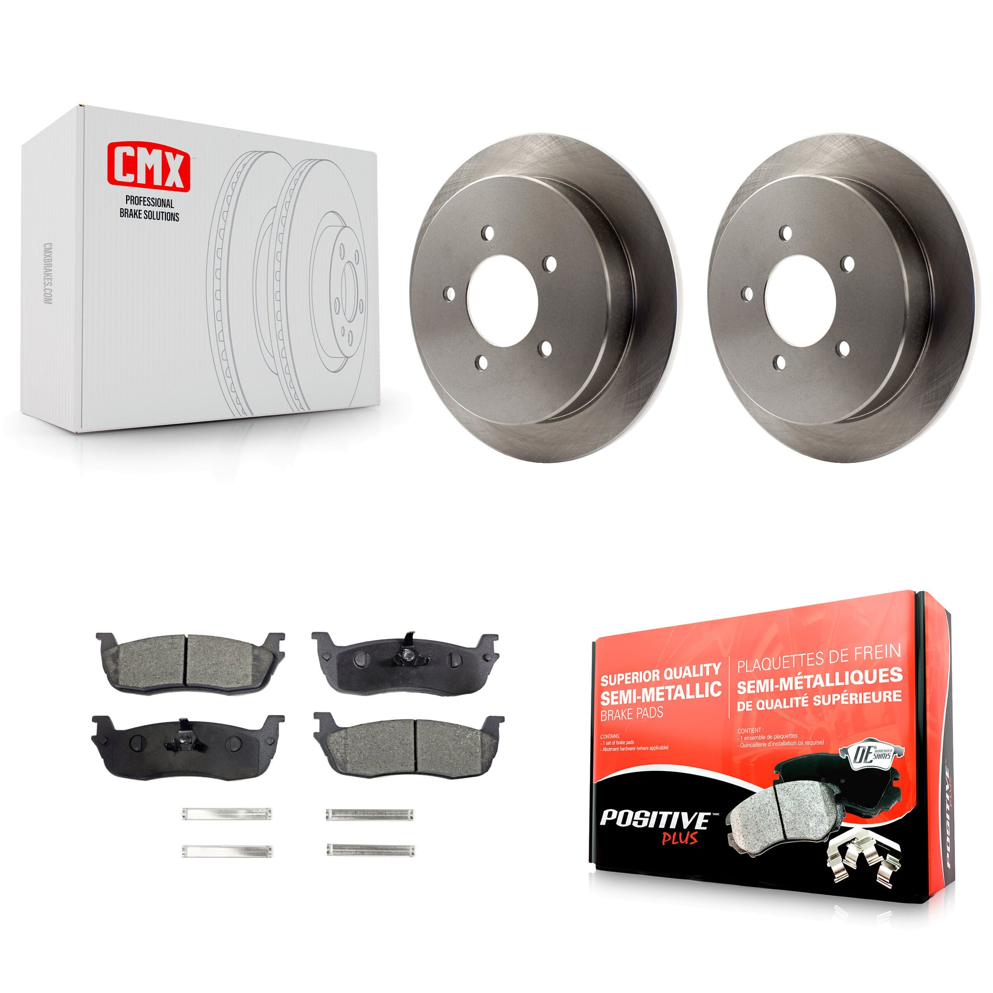 Transit Auto K8F-101578 Disc Brake Kit for 1997-2003 Ford Expedition, Ford F-150, Lincoln Navigator - Rear product image