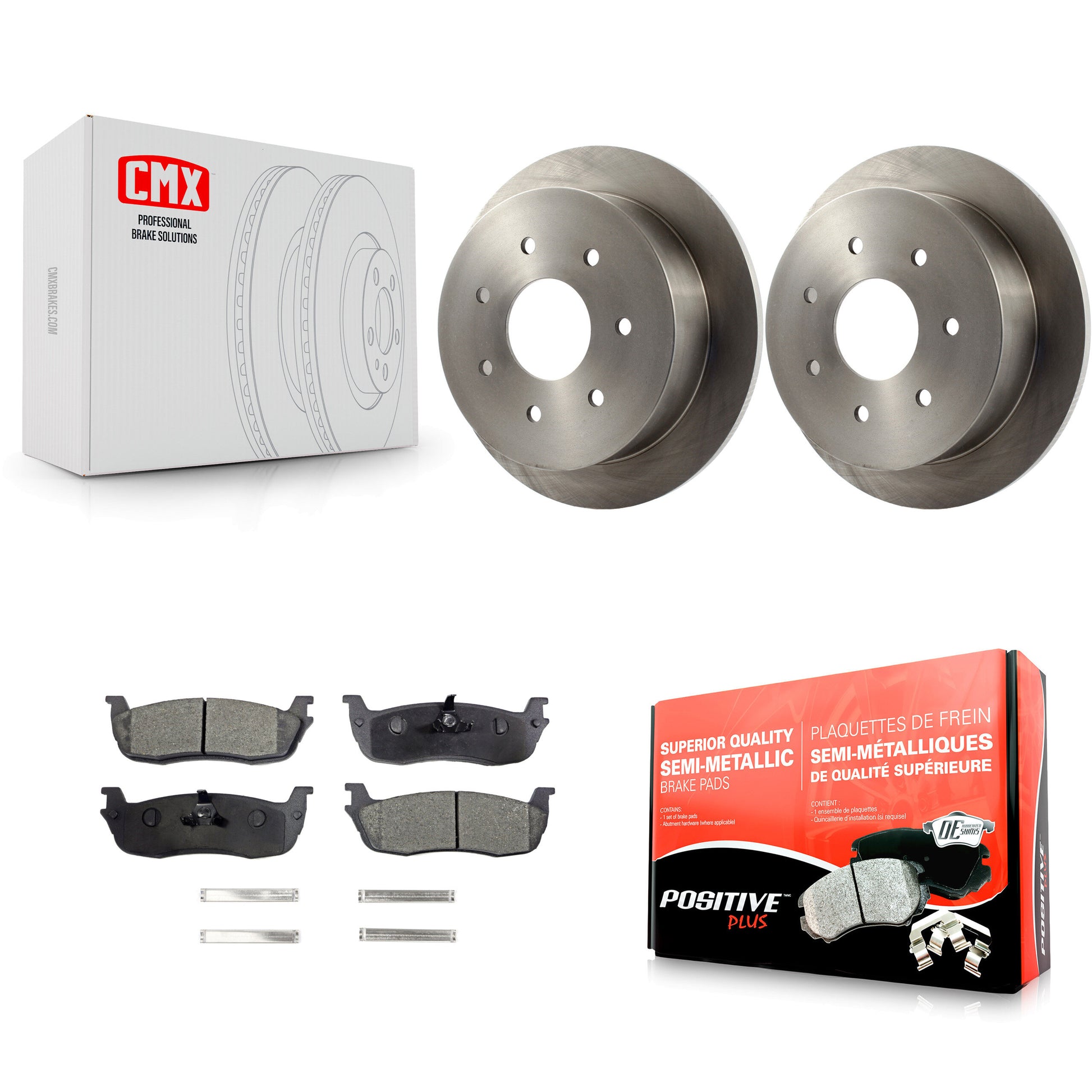 Transit Auto K8F-101579 Disc Brake Kit for 1997-2003 Ford F-150, Ford F-250, Ford F-250 HD - Rear product image