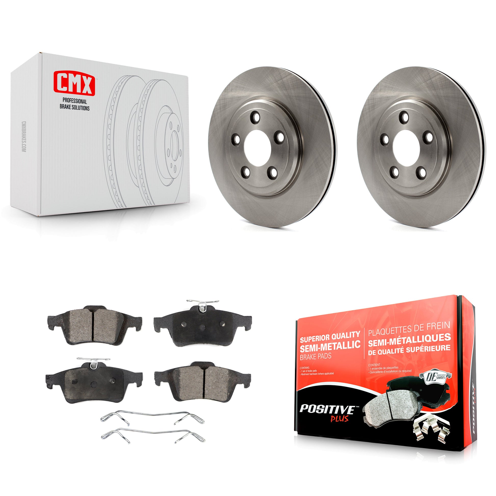 Transit Auto K8F-101591 Disc Brake Kit for 2005-2006 Jaguar XJ8, Jaguar Vanden Plas - Rear product image