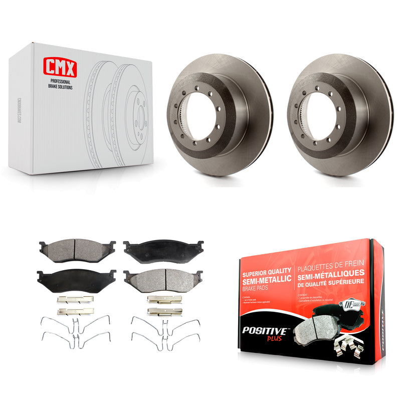 Transit Auto K8F-101602 Disc Brake Kit for 2002-2018 Ford F-59 Commercial Stripped Chassis, Ford F-53 Motorhome Chassis, Ford F-550 Super Duty & more - Rear product image