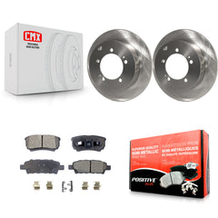 Transit Auto K8F-101640 Disc Brake Kit for 2004-2006 Mitsubishi Lancer, Mitsubishi Outlander - Rear product image