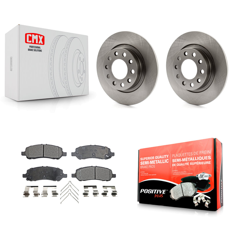 Transit Auto K8F-101679 Disc Brake Kit for 2013-2016 Dodge Dart - Rear product image
