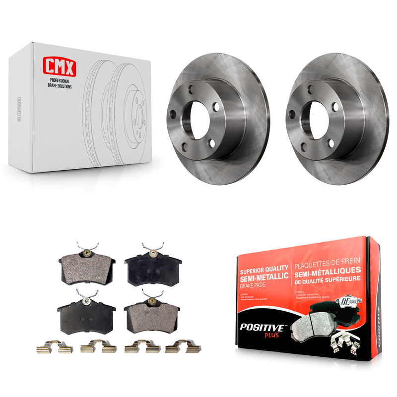 Transit Auto K8F-101698 Disc Brake Kit for 1998-2005 Audi A6, Volkswagen Passat - Rear product image