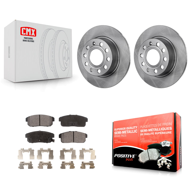Transit Auto K8F-101704 Disc Brake Kit for 2000-2004 INFINITI I35, Nissan Maxima, INFINITI I30 - Rear product image