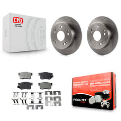 Transit Auto K8F-101710 Disc Brake Kit for 1997-2006 Honda Civic, Acura RSX, Honda Accord & more - Rear product image