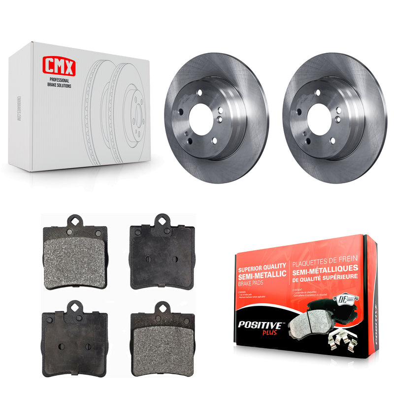 Transit Auto K8F-101714 Disc Brake Kit for 1996-2011 Mercedes-Benz SLK300, Chrysler Crossfire, Mercedes-Benz C230 & more - Rear product image