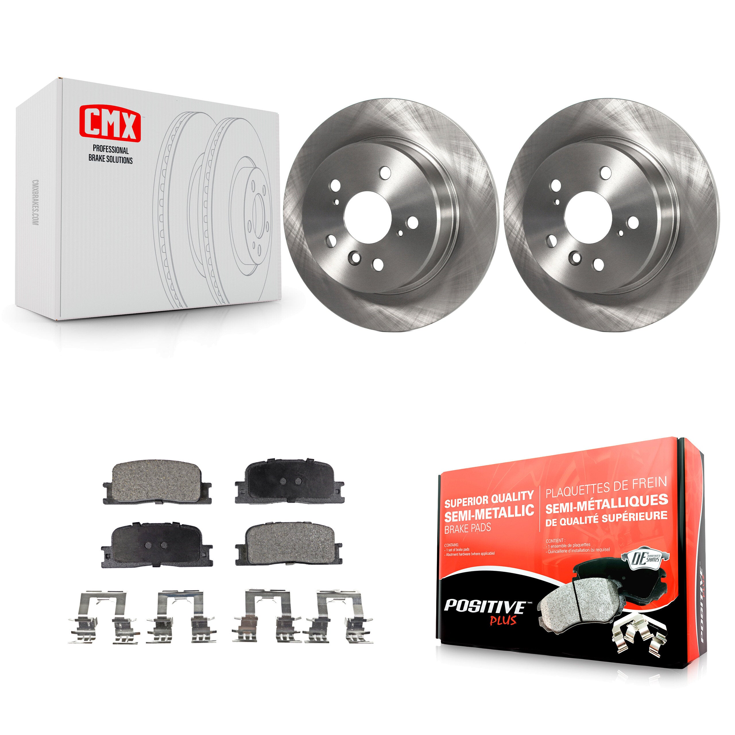 Transit Auto K8F-101719 Disc Brake Kit for 2001-2003 Toyota Highlander - Rear product image