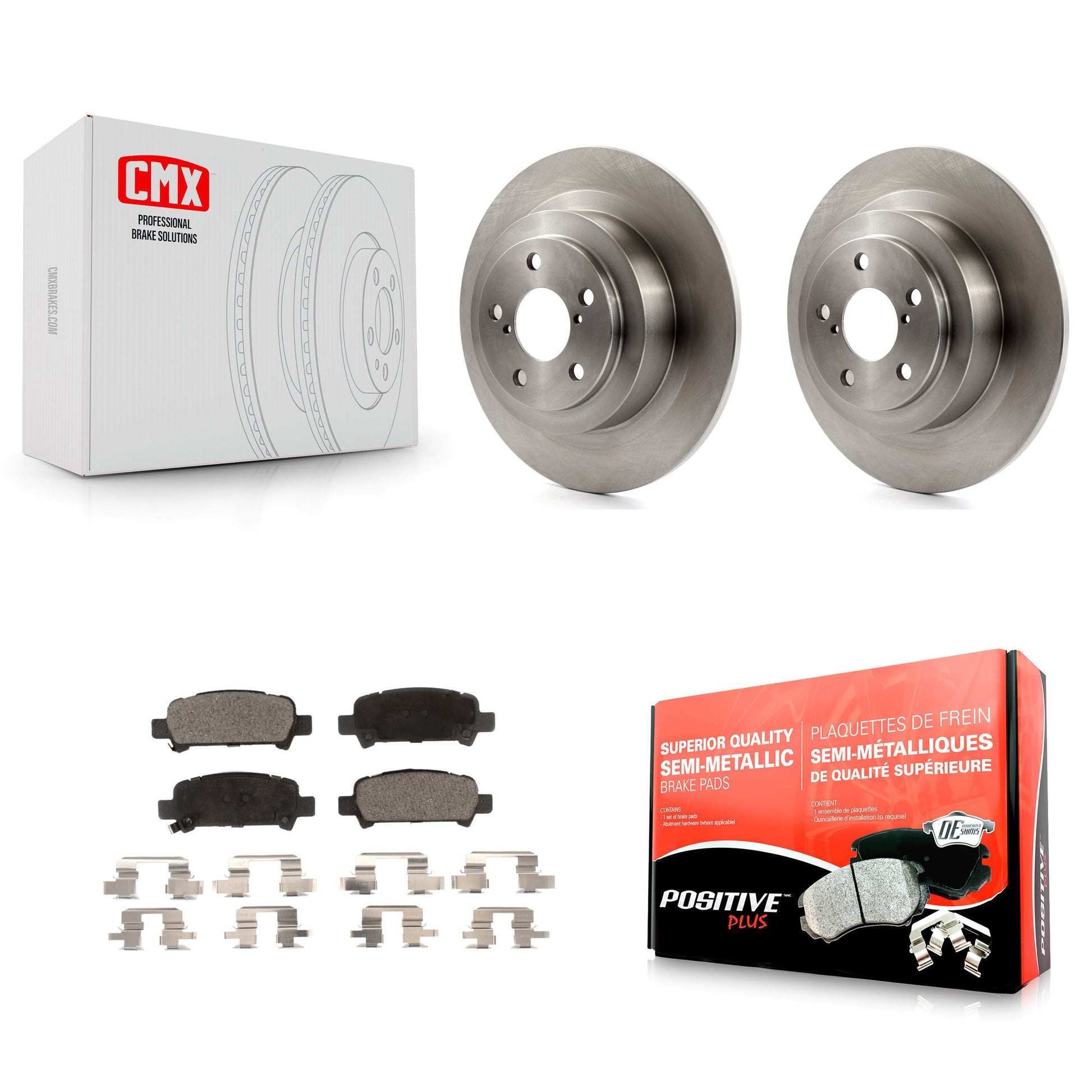 Transit Auto K8F-101721 Disc Brake Kit for 2000-2006 Subaru Baja, Subaru Legacy, Subaru Outback - Rear product image