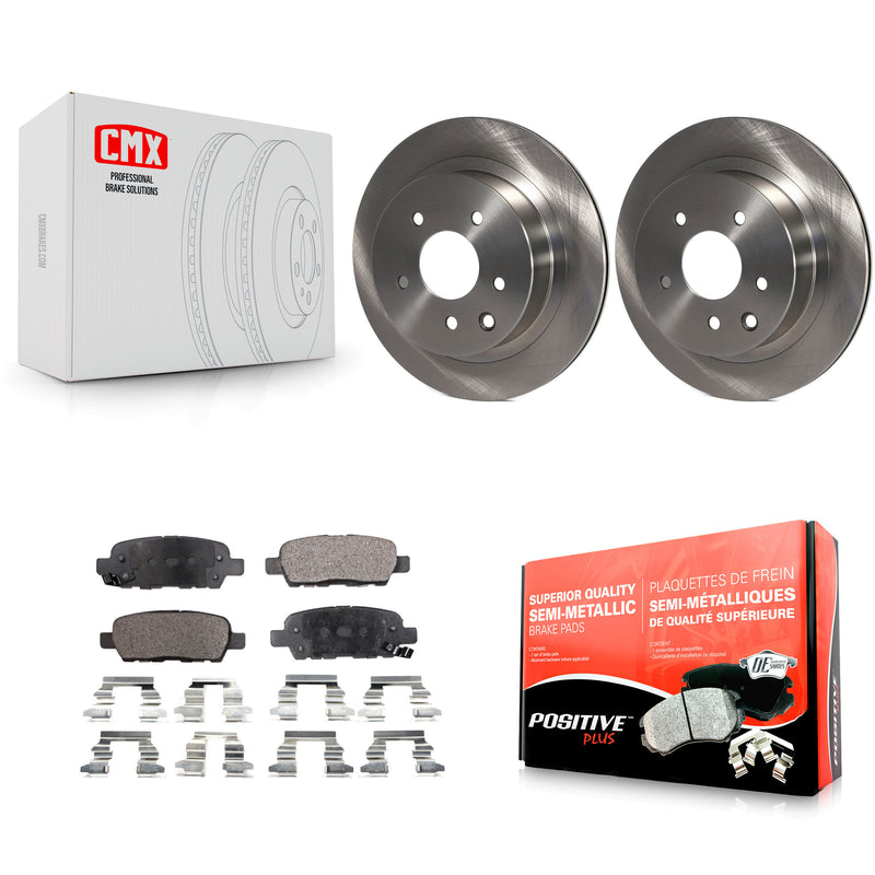 Transit Auto K8F-101752 Disc Brake Kit for 2003-2023 Nissan LEAF, Nissan Rogue Sport, Nissan Rogue & more - Rear product image
