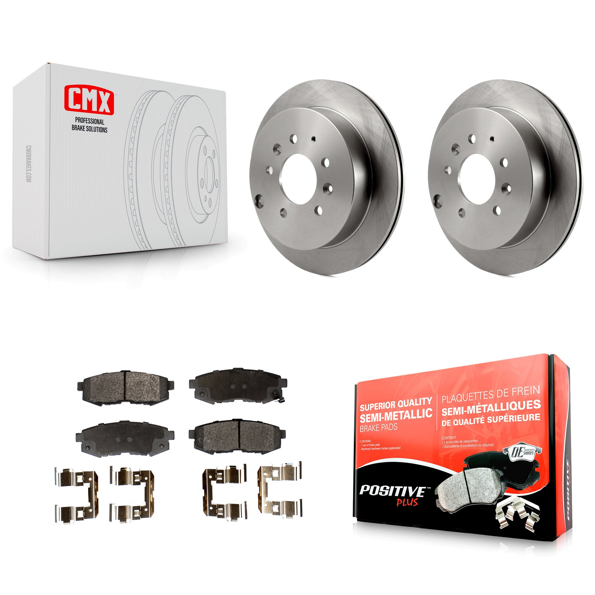 Transit Auto K8F-101782 Disc Brake Kit for 2004-2006 Mazda MPV - Rear product image
