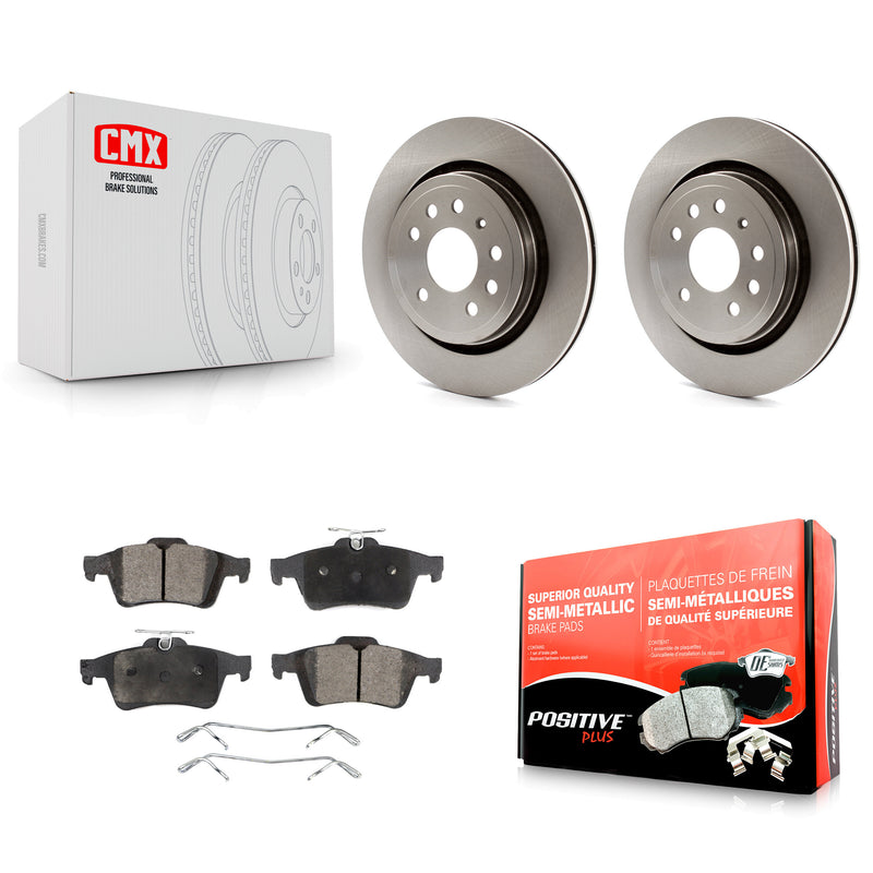 Transit Auto K8F-101792 Disc Brake Kit for 2004-2011 Saab 9-3X, Saab 9-3 - Rear product image
