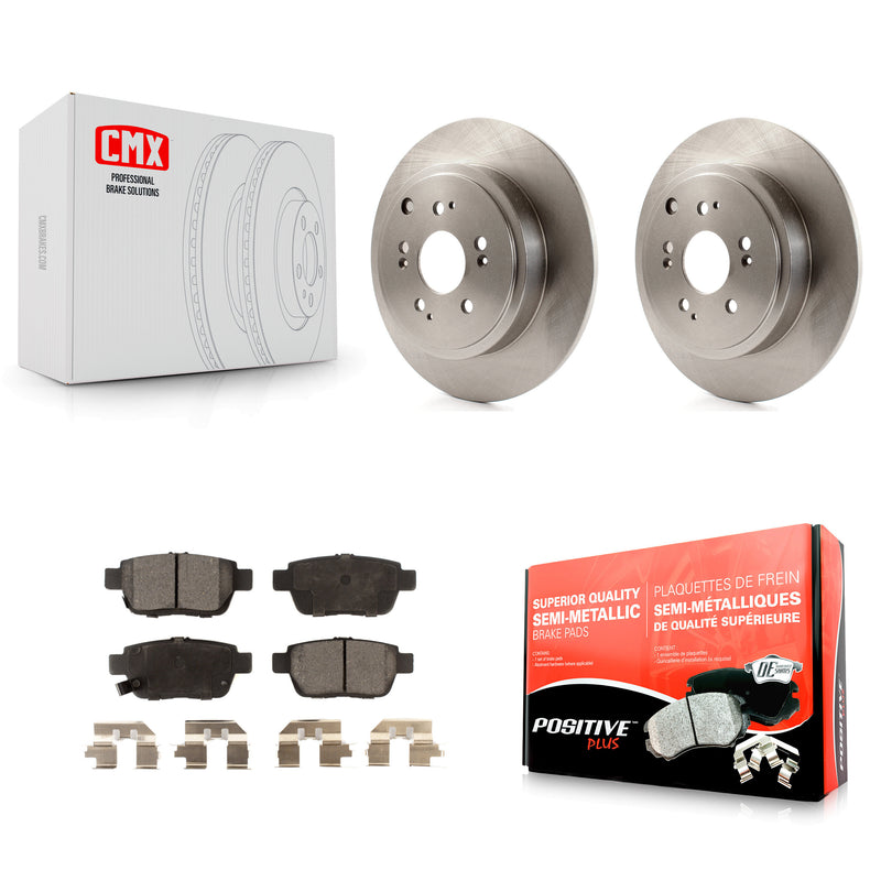 Transit Auto K8F-101802 Disc Brake Kit for 2006-2014 Honda Ridgeline - Rear product image