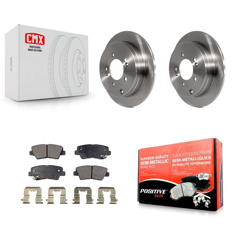 Transit Auto K8F-101814 Disc Brake Kit for 2007-2010 Hyundai Azera, Kia Amanti - Rear product image
