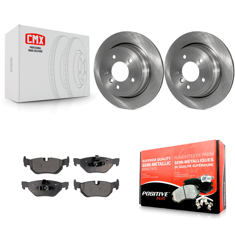 Transit Auto K8F-101841 Disc Brake Kit for 2006-2015 BMW X1, BMW 328i, BMW 328i xDrive & more - Rear product image