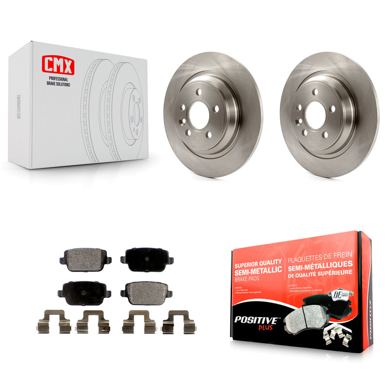 Transit Auto K8F-101868 Disc Brake Kit for 2008-2011 Volvo S80 - Rear product image