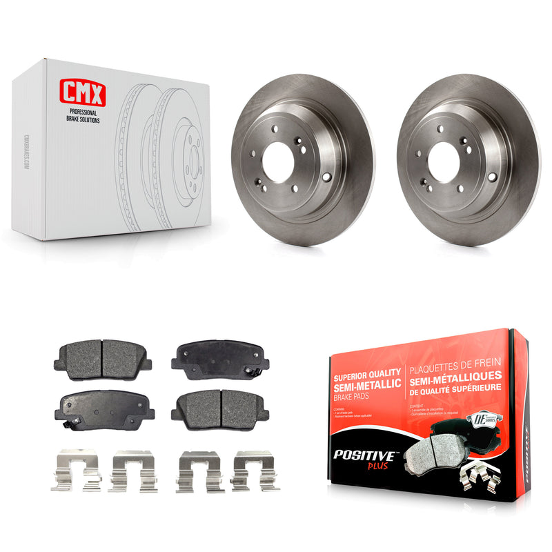Transit Auto K8F-101888 Disc Brake Kit for 2009-2010 Hyundai Genesis - Rear product image