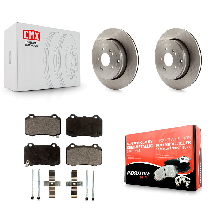 Transit Auto K8F-101899 Disc Brake Kit for 2010-2016 Hyundai Genesis Coupe - Rear product image