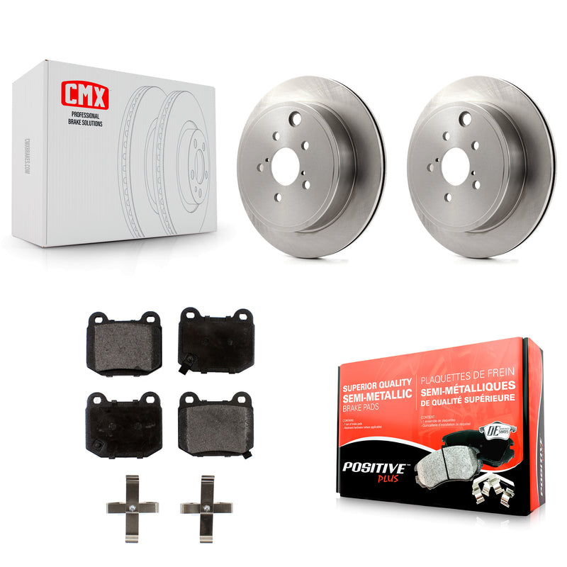 Transit Auto K8F-101903 Disc Brake Kit for 2017-2019 Toyota 86, Subaru BRZ - Rear product image