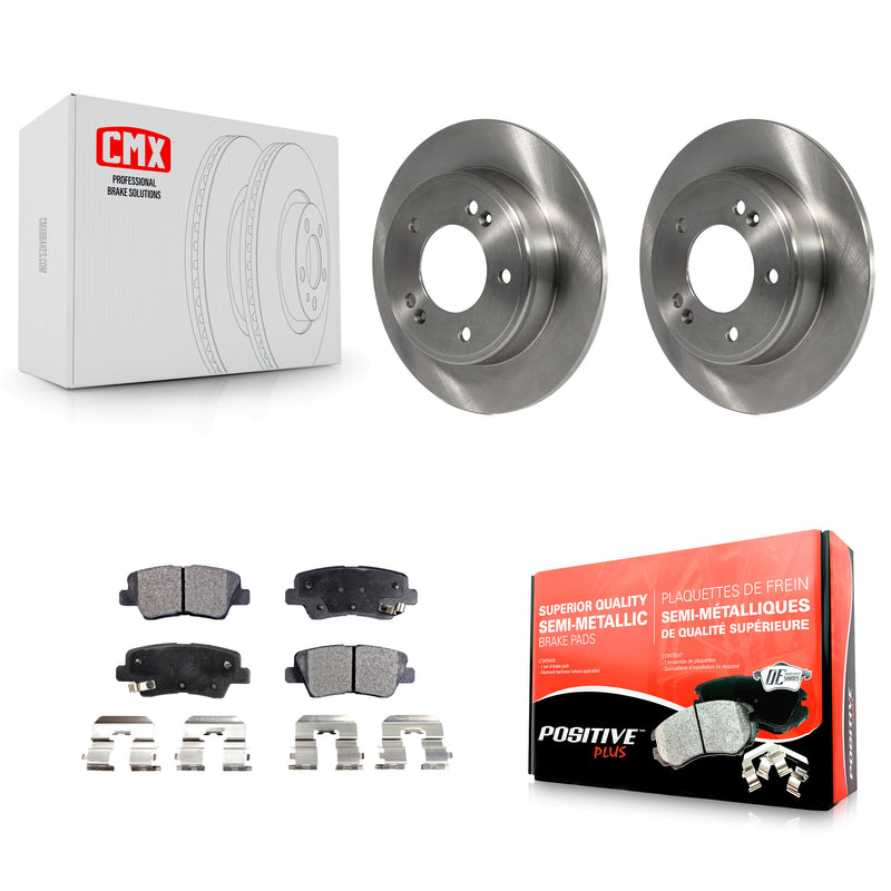 Transit Auto K8F-101927 Disc Brake Kit for 2011-2017 Kia Forte, Kia Forte Koup, Kia Forte5 & more - Rear product image