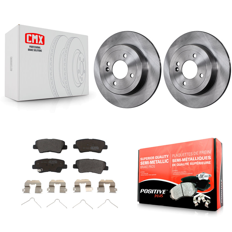 Transit Auto K8F-101937 Disc Brake Kit for 2018-2023 Kia Rio, Hyundai Accent - Rear product image