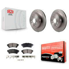 Transit Auto K8F-101938 Disc Brake Kit for 2013-2020 Lexus GS300, Lexus GS200t, Lexus IS200t & more - Rear product image