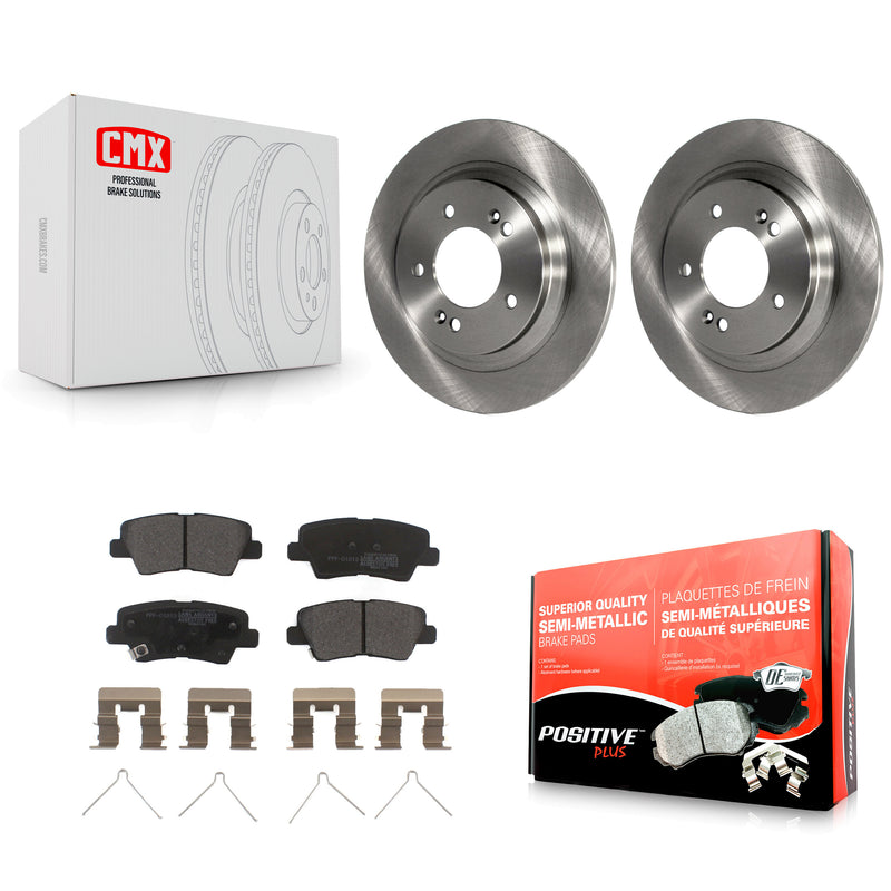 Transit Auto K8F-101945 Disc Brake Kit for 2016-2024 Hyundai Elantra GT, Kia Forte5, Hyundai Sonata & more - Rear product image