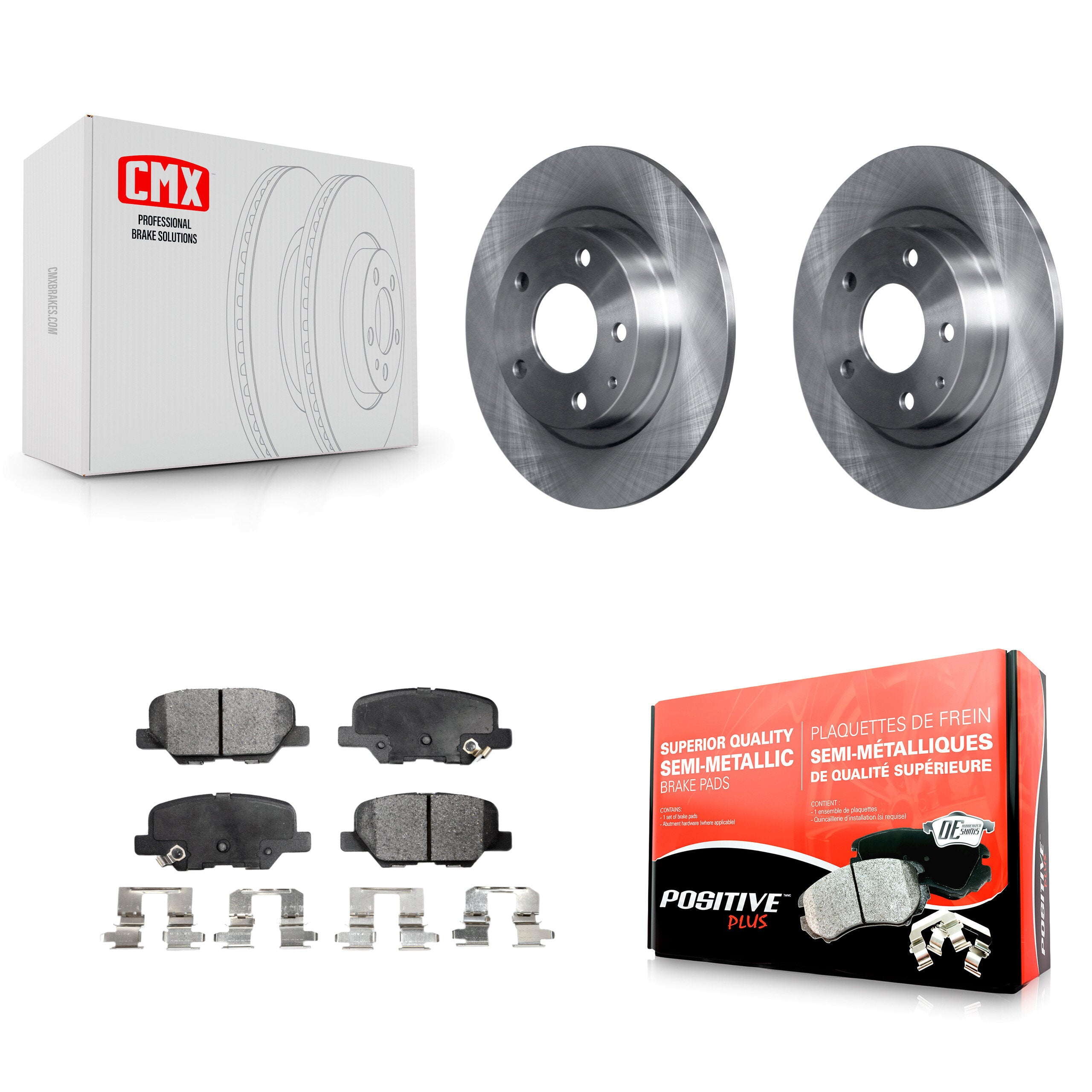 Transit Auto K8F-101946 Disc Brake Kit for 2014-2015 Mazda 6 - Rear product image