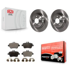 Transit Auto K8F-101952 Disc Brake Kit for 2013-2020 Mercedes-Benz CLA250, INFINITI QX30, Mercedes-Benz B250e & more - Rear product image