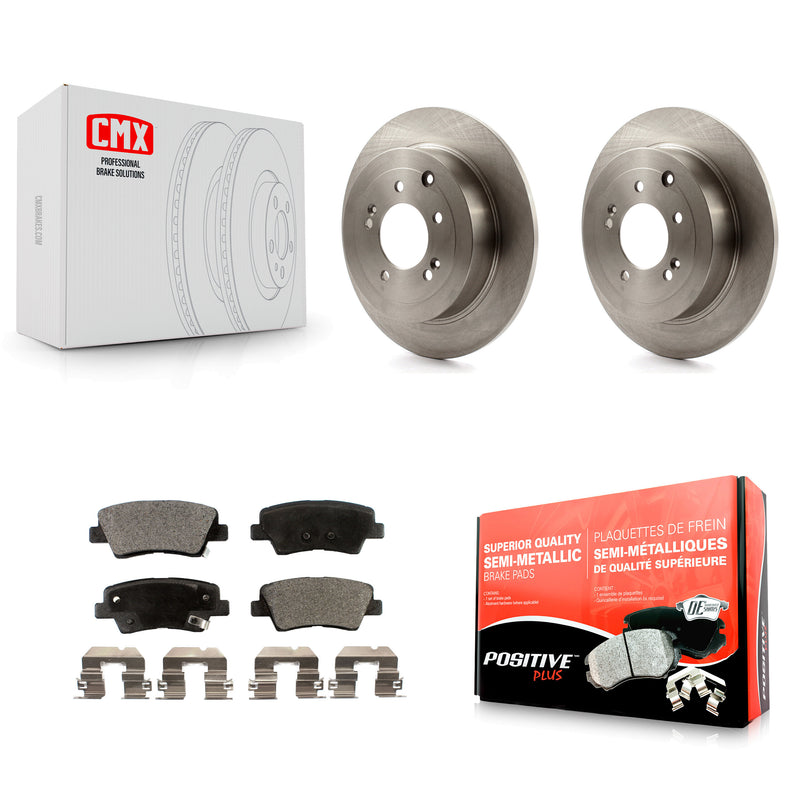 Transit Auto K8F-101969 Disc Brake Kit for 2016-2022 Hyundai Tucson, Kia Sportage - Rear product image
