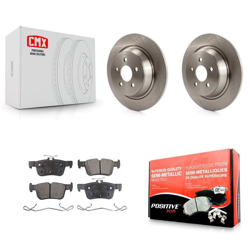 Transit Auto K8F-101976 Disc Brake Kit for 2015-2023 Ford Edge, Ford SSV Plug-In Hybrid, Lincoln Nautilus & more - Rear product image