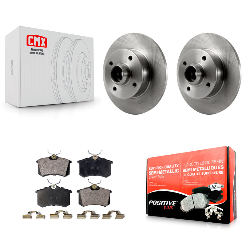 Transit Auto K8F-101984 Disc Brake Kit for 1999-2002 Volkswagen Cabrio - Rear product image