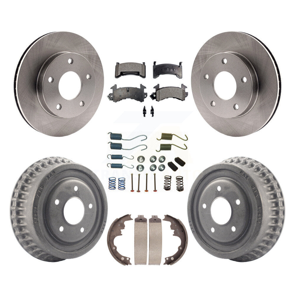 Transit Auto K8F-101986 Disc Brake Kit for 1980-1991 GMC Sonoma, GMC Syclone, Oldsmobile Bravada & more - Front and Rear product image