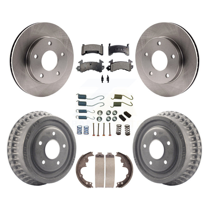 Transit Auto K8F-101986 Disc Brake Kit for 1980-1991 GMC Sonoma, GMC Syclone, Oldsmobile Bravada & more - Front and Rear product image